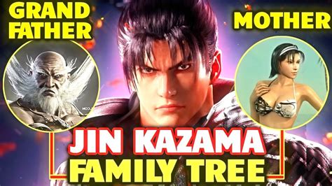 jin kazama and devil jin|jin kazama family.